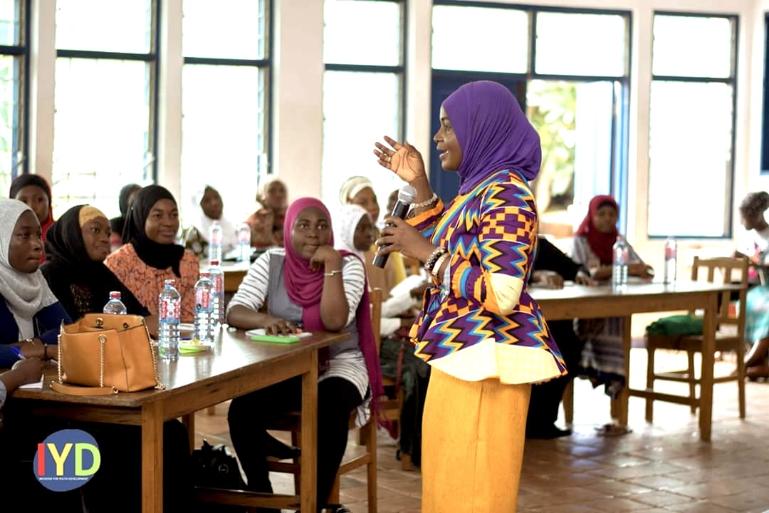 Mental health workshop in session